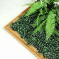 DIY removable anti-uv customized artificial plants photo frame